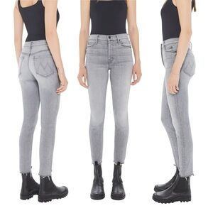 MOTHER The Stunner Ankle Fray in Chateau Secrets